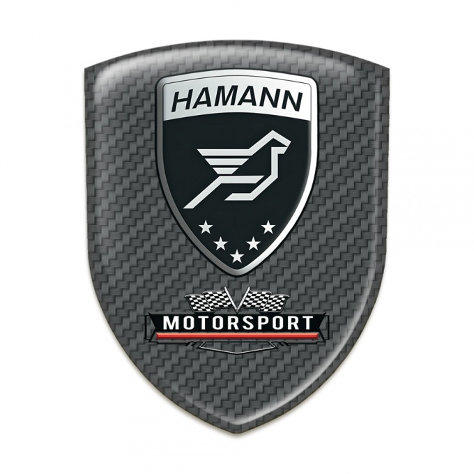 Hamann Logo Emblem Dark Grey Carbon Edition 