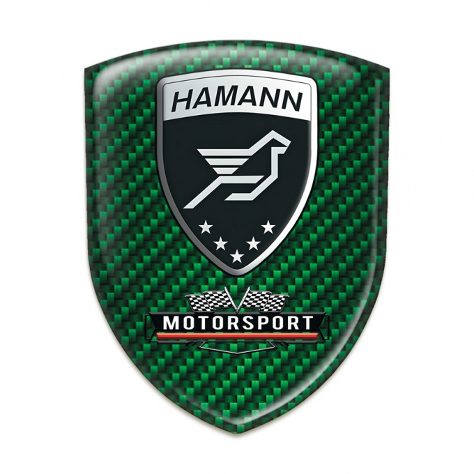 Hamann Domed Emblem Green Carbon Edition 