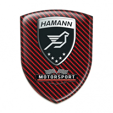 Hamann Resin Sticker Red Carbon Edition 