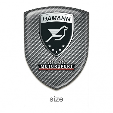 Hamann 3D Gel Emblem Carbon Edition 