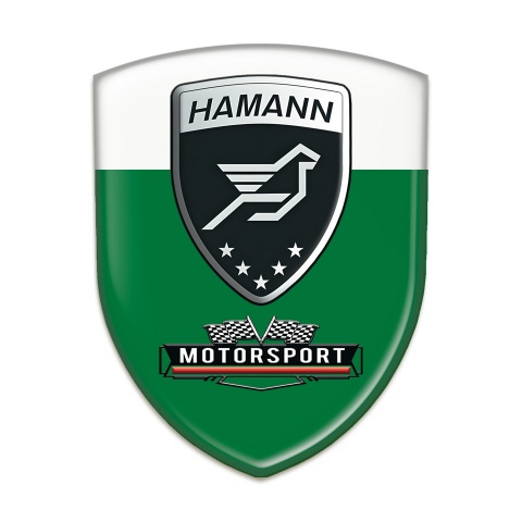 Hamann Emblem Interior Green White Edition 