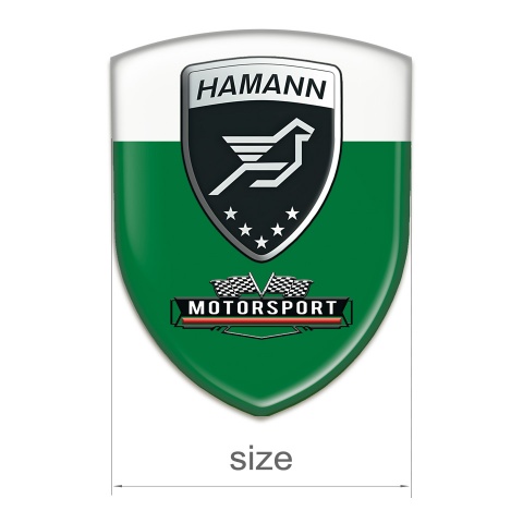 Hamann Emblem Interior Green White Edition 
