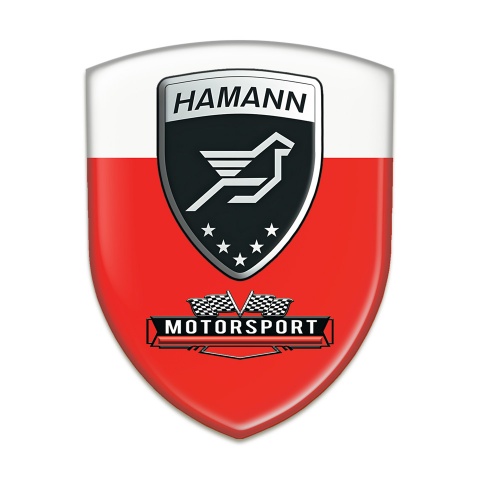 Hamann Tuning Badge Red White Edition 