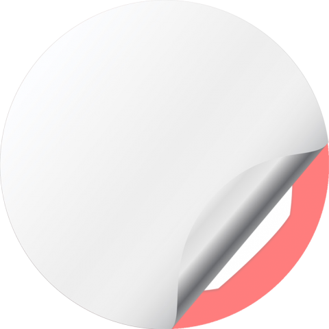 MG Stickers Silicone for Wheel Center Caps Red