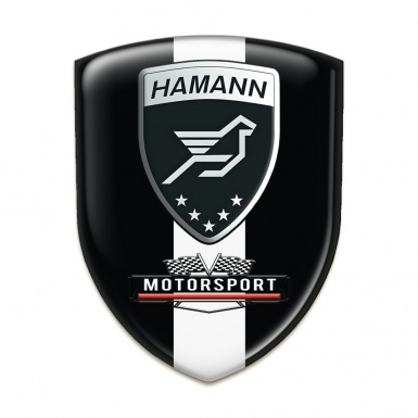 Hamann Emblem Interior Black with White Tape Print 