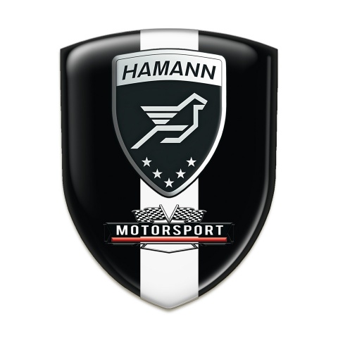 Hamann Emblem Interior Black with White Tape Print 