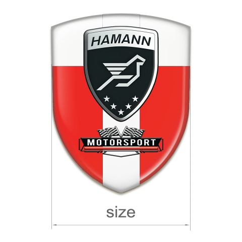 Hamann Silicone Shield Red White with White Tape 