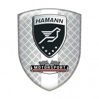 Hamann Domed Emblem Mesh Design with White Tape 