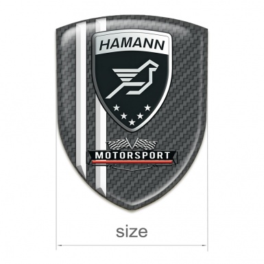 Hamann Silicone Shield Carbon with White Stripes Edition 