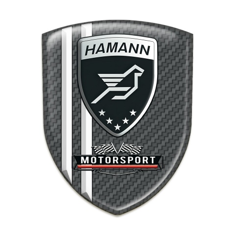 Hamann Silicone Shield Carbon with White Stripes Edition 