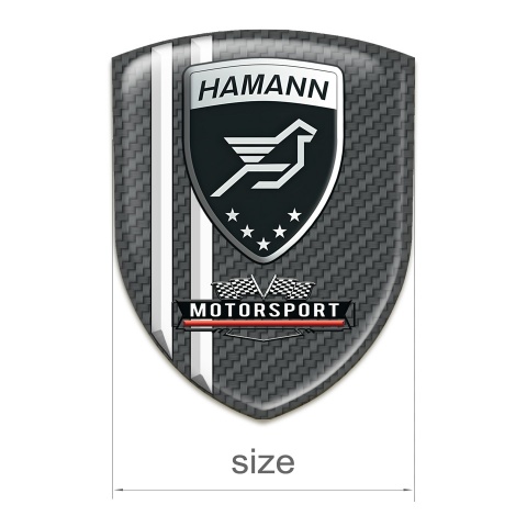 Hamann Silicone Shield Carbon with White Stripes Edition 