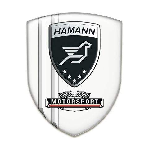 Hamann Silicone Emblem White Motorsport Edition 