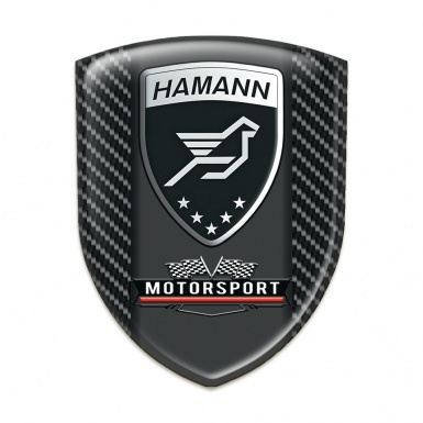 Hamann Car Interior Badge Black carbon Type 