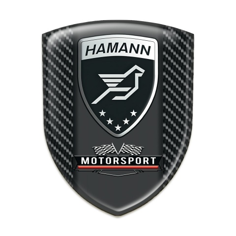 Hamann Car Interior Badge Black carbon Type 
