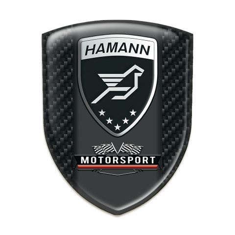 Hamann Silicone Badge High Quality Dark Carbon Type 