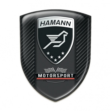 Hamann Auto Emblem Black Fibers type 