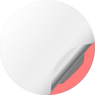 MG Emblems for Wheel Center Caps Red