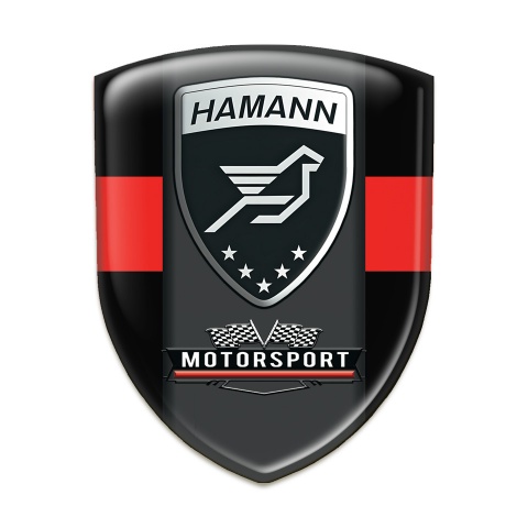 Hamann Emblem Interior Black with Red band Type 
