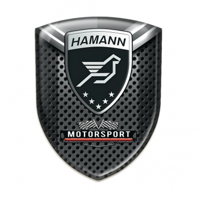 Hamann Emblem Interior Perforated Base with Grey Fragment Style 