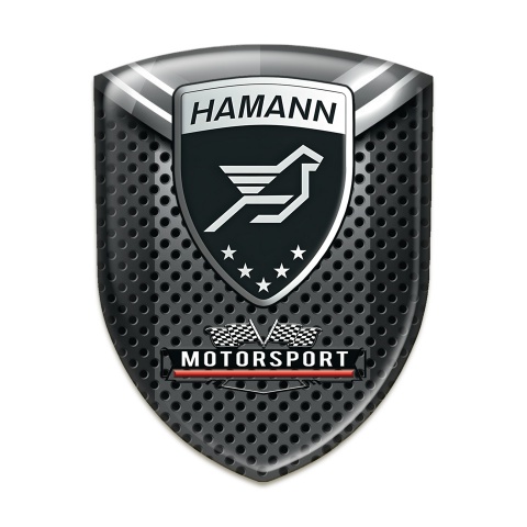 Hamann Emblem Interior Perforated Base with Grey Fragment Style 