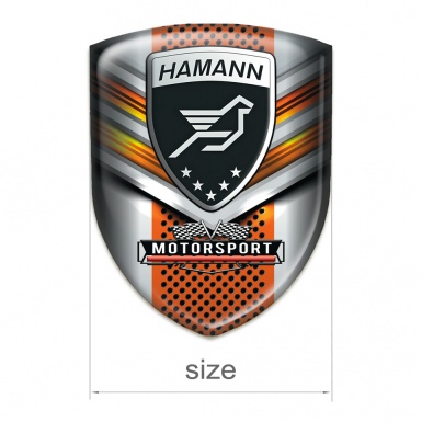 Hamann Tuning Badge Stylish Multicolored Design 