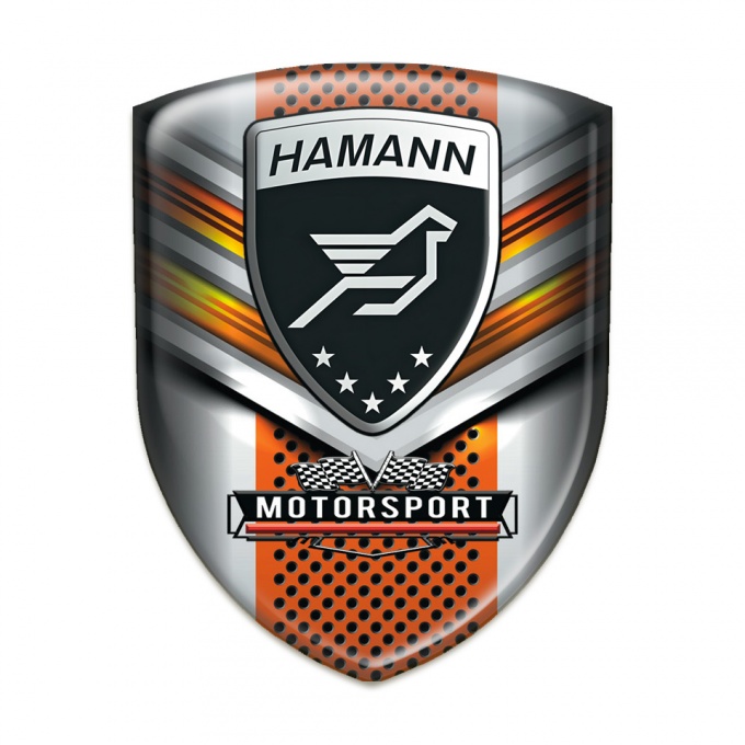 Hamann Tuning Badge Stylish Multicolored Design 