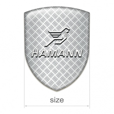 Hamann Silicone Car Decal Badge Mesh Decoration Effect and Classic Logo 