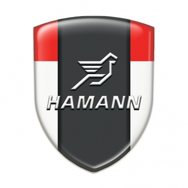 Hamann Tuning Badge White Red Print Version 