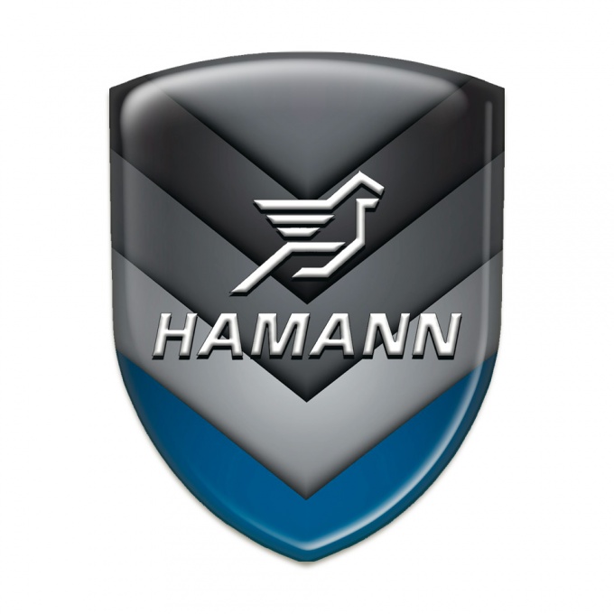 Hamann Tuning Emblem Multicolored V Shape Elements Design 