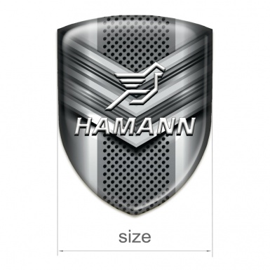 Hamann Domed Emblem Tie Effect Design 