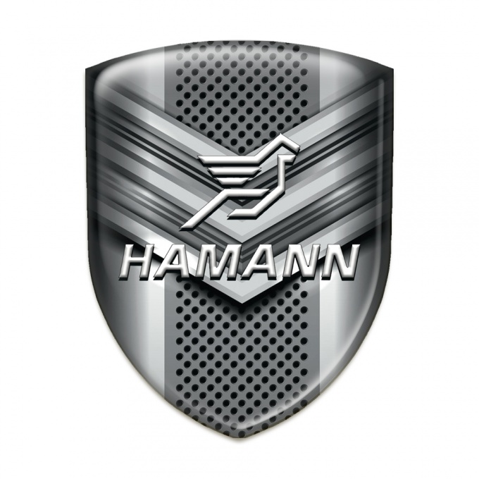 Hamann Domed Emblem Tie Effect Design 