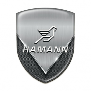 Hamann Self Adhesive Car logo Emblem Aluminium V Shape Sheet Style 