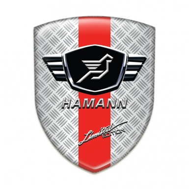 Hamann Tuning Badge Grid Effect with Red Band variant 