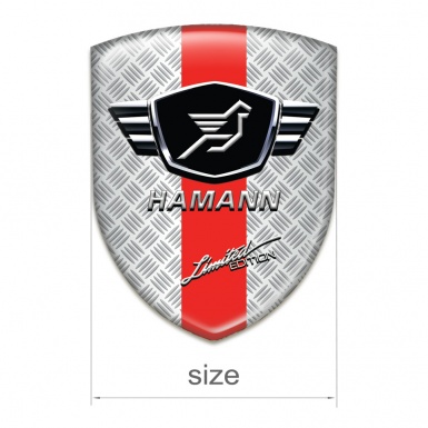 Hamann Tuning Badge Grid Effect with Red Band variant 