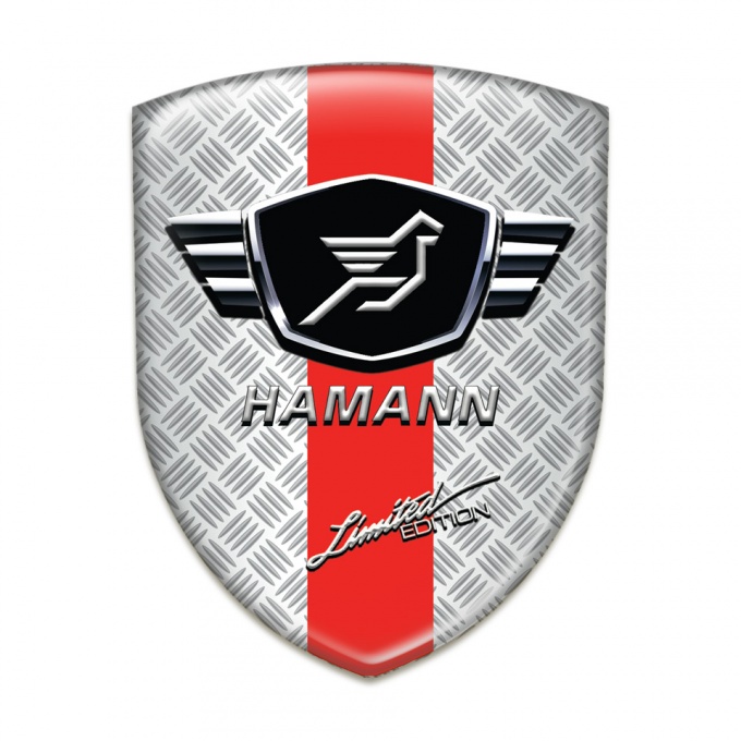 Hamann Tuning Badge Grid Effect with Red Band variant 