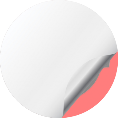 Nissan Emblems for Wheel Center Caps Red