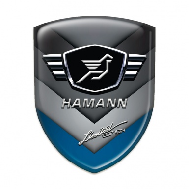 Hamann Car Interior Badge Multicolored V Shape Detail Model 