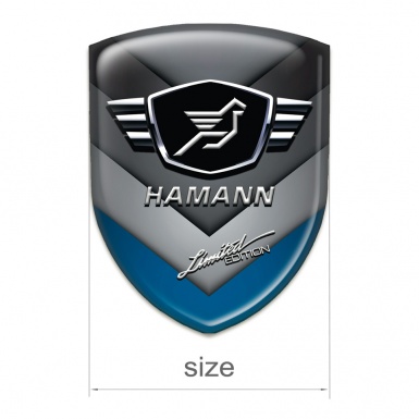 Hamann Car Interior Badge Multicolored V Shape Detail Model 
