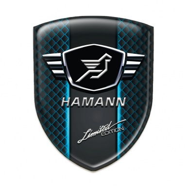 Hamann Emblem Badge Logo Neon Grid Model 