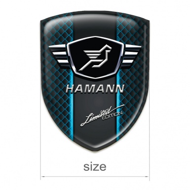 Hamann Emblem Badge Logo Neon Grid Model 