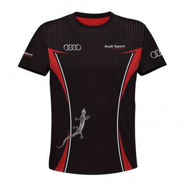 Audi Sport T-shirt Black Quattro 