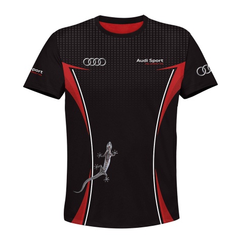 Audi Sport T-shirt Black Quattro 
