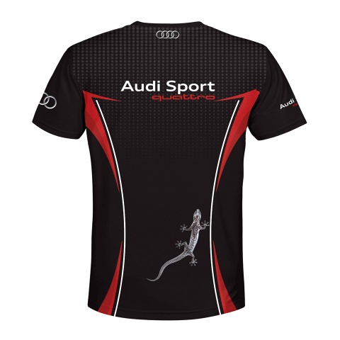 Audi Sport T-shirt Black Quattro 