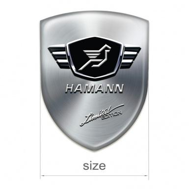 Hamann Tuning Badge Stylish  Silver Model 