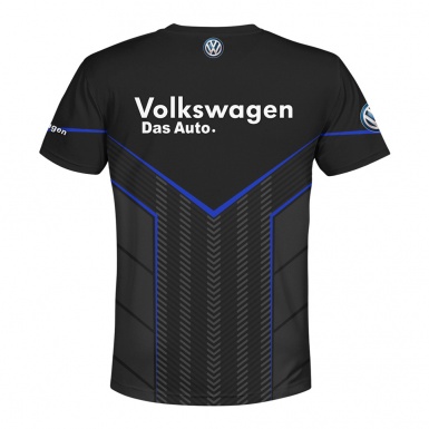 VW T-shirt Volkswagen Das Auto Dark Grey