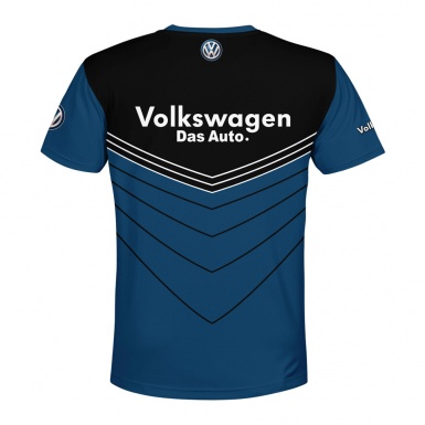 VW Crew Neck T-shirt Navy Blue