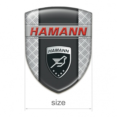 Hamann Emblem Exterior Grid Effect Edition dark Logo Panel 