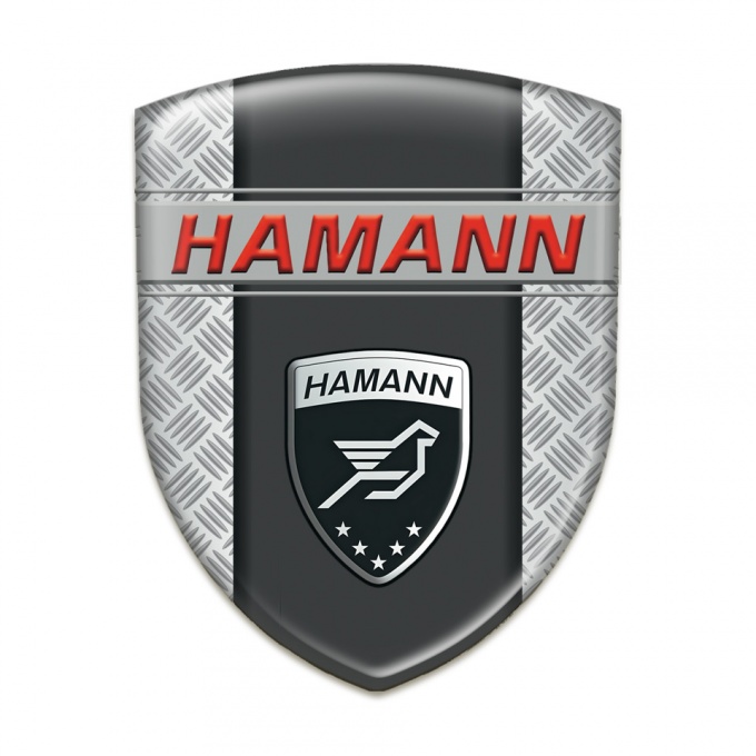 Hamann Emblem Exterior Grid Effect Edition dark Logo Panel 