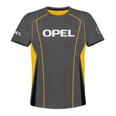 Opel T-shirt Wir Leben Autos Grey