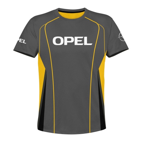 Opel T-shirt Wir Leben Autos Grey